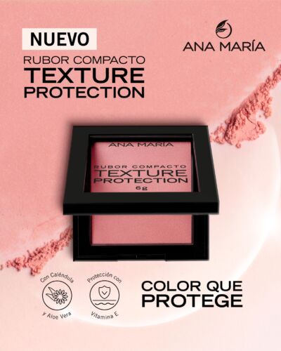 ¿Color? Sí ¿Protección? También. Nuevos Rubores Compactos Texture Protection.✅  Previene la resequedad de la piel.
✅ Textura Sedosa.
✅ Intensidad construible. 

 Visita ya cosmeticosanamaria.com